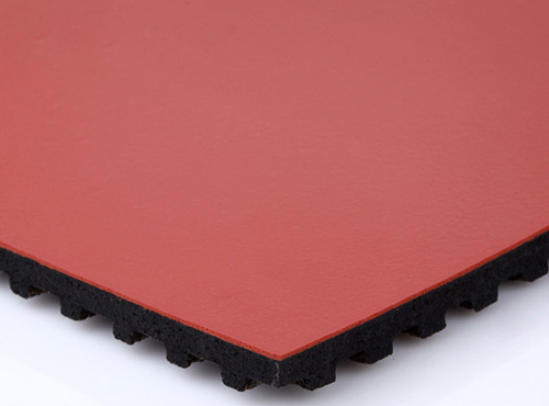 润德PU预制型橡胶球场 润德PU预制型橡胶球场